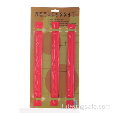 Set di braccialetti riflettenti 3 pezzi